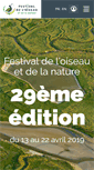 Mobile Screenshot of festival-oiseau-nature.com